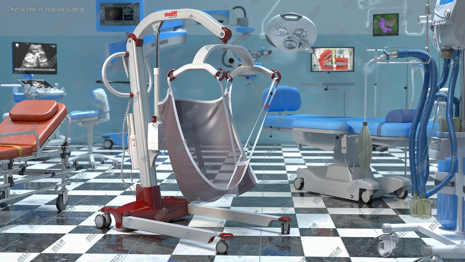 images/goods_img/2021040164/Molift Mover 205 Patient Lift with EvoSling 3D model/4.jpg